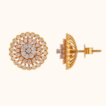 18 KT Diamond Earrings
